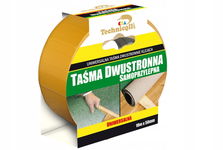 Taśma Dwustronna uniwersalna bezbarwna cienka do domu biura 10mx50mm T-222