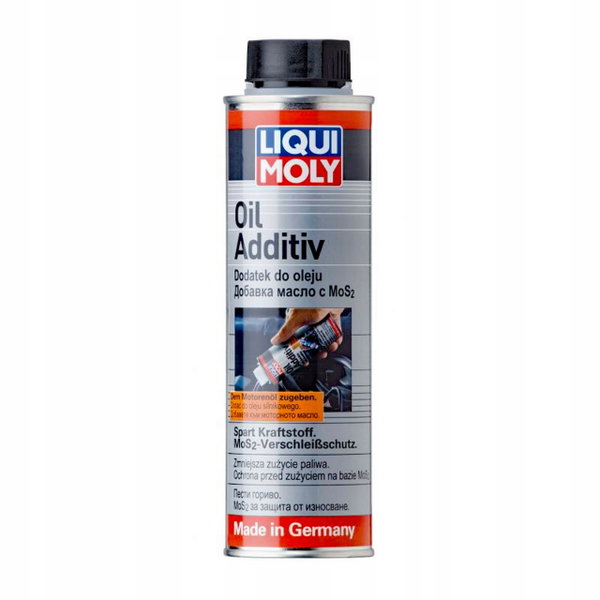Dodatek do oleju z dwusiarczkiem molibdenu LiQUI MOLY ADDITIV MoS2 300ml