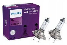 ŻARÓWKA H7 PHILIPS VISIONPLUS +60% DUO 2SZT