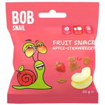 Bob Snail Żelki Owocowe Jabłko-Truskawka 20G