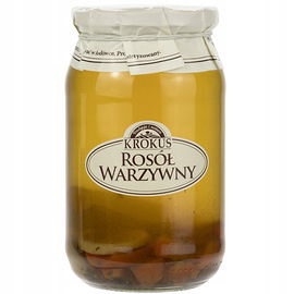 Bulion Warzywny Bez Dodatku Cukrów Bezglutenowy 810 Ml - Krokus