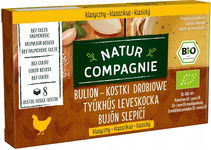 Bulion - Kostki Drobiowe Bez Dodatku Cukrów Bio (8 X 11 G) 88 G - Natur Com