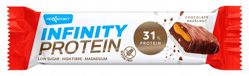 Baton Proteinowy Z Karmelem I Orzechami Laskowymi W Mlecznej Czekoladzie Be