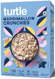 Chrupki Zbożowe Z Piankami Marshmallow Bezglutenowe Bio 300 G - Turtle