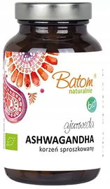 Ashwagandha Bio (495 Mg) 250 Tabletek - Batom (Ajurweda)