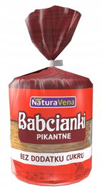 Babcianki Pikantne Bez Dodatku Cukrów 110 G - Naturavena