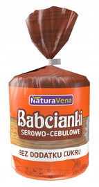 Babcianki Serowo-Cebulowe Bez Dodatku Cukrów 110 G - Naturavena