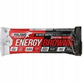 Baton Energy Brownie + Kofeina 50 G - Paliwo Dla Aktywnych