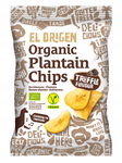 Chipsy Z Plantana O Smaku Trufli Bezglutenowe Bio 80 G - El Origen