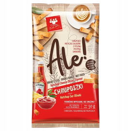 Ale! Chruposzki Ketchup - Ser - Oliwki 50G