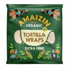 Ekologiczne Tortille Wraps Z Otrębami Bio 240 G
