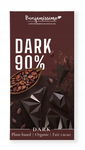 Czekolada Gorzka 90 % Bezglutenowa Bio 60 G - Benjamissimo