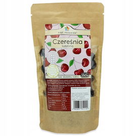 Czereśnia Suszona Bez Dodatku Cukrów Bezglutenowa 250 G - Pięć Przemian