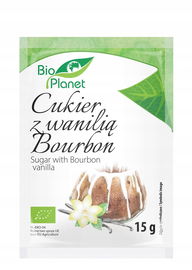 Cukier Z Wanilią Bourbon Bio 15 G - Bio Planet