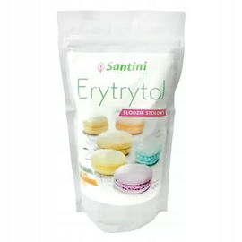 Erytrytol Francuski Bezglutenowy 500 G (Torebka) - Santini