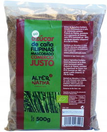 Cukier Trzcinowy Mascobado Bezglutenowy Bio 500 G - Alternativa