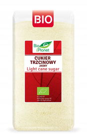 Cukier Trzcinowy Jasny Bio 500 G - Bio Planet