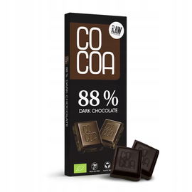 Czekolada Gorzka 88 % Bio 40 G - Cocoa