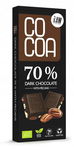 Czekolada Ciemna 70 % Z Orzechami Pekan Bio 40 G - Cocoa