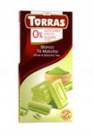 Czekolada Biała Z Herbatą Matcha Bez Dodatku Cukrów Bezglutenowa 75 G - Tor