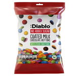 Czekoladowe "Guziki" Bez Dodatku Cukru Diablo, 40G
