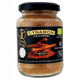 Cynamon Cejloński Bio Pięć Przemian, 75 G