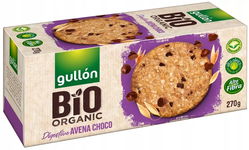 Ciastka Owsiane Z Kawałkami Czekolady Gullón Digestive Bio, 270G