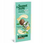 Czekolada Biała Matcha Kokos Cytryna Stewia Erytrytol Sweet&Safe 90G