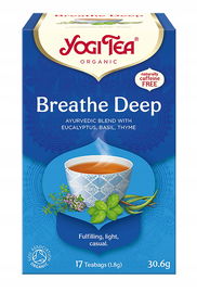 Herbatka Głęboki Oddech (Breathe Deep) Bio (17 X 1,8 G) 30,6 G - Yogi Tea