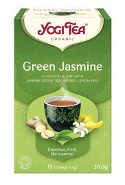 Herbata Zielona Jaśminowa (Green Jasmine) Bio (17 X 1,8 G) 30,6 G - Yogi Te