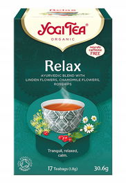 Herbatka Relax Bio (17 X 1,8 G) 30,6 G - Yogi Tea