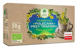 Herbatka Polecana Przy Trądziku Bio (25 X 2 G) 50 G - Dary Natury
