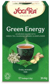 Herbata Zielona Energia (Green Energy) Bio (17 X 1,8 G) 30,6 G - Yogi Tea