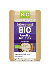 Fasolka Biała Jaś Bio 400 G - Naturavena