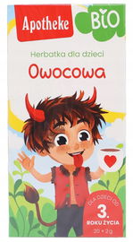 Herbatka Dla Dzieci - Owocowa Bio (20 X 2 G) 40 G - Apotheke