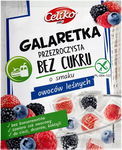 Galaretka Przezroczysta Bez Cukru O Smaku Owoców Leśnych Bezglutenowa 14 G