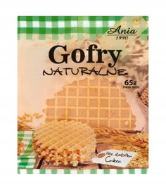 Gofry Naturalne, Bez Dodatku Cukru Ania, 65G