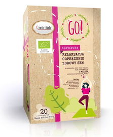 Herbatka Go! Relaksacja, Odprężeniee, Regeneracja Mir-Lek Bio, 20 Saszetek