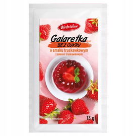 Galaretka Bez Cukru Truskawkowa Wodzisław, 13G