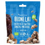 Kostki Daktylowe Z Wiórkami Kokosowymi Bezglutenowe Bio 50 G - Organichouse