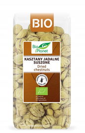 Kasztany Jadalne Suszone Bezglutenowe Bio 400 G - Bio Planet