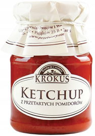 Ketchup Bezglutenowy 180 G - Krokus