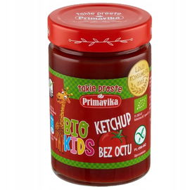 Ketchup Bez Octu Dla Dzieci Bezglutenowy Bio 315 G - Primavika (Primaeco) (