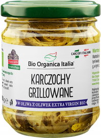 Karczochy Grillowane Z Oliwą Z Oliwek Extra Virgin Bio 190 G (Słoik) - Bio