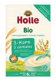 Kaszka Pełnoziarnista 3 Zboża Bez Dodatku Cukrów Bezglutenowa Od 6 Miesiąca