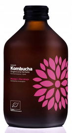 Kombucha Z Mango I Marakują Bezglutenowa Bio 330 Ml - Vigo