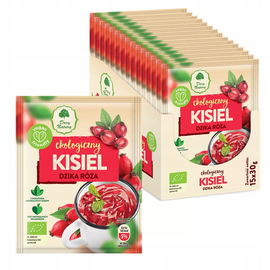 Kisiel Instant Dzika Róża Bezglutenowy Bio 30 G - Dary Natury