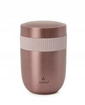 Lunchpot Ze Stali Nierdzewnej Dwuczęściowy Różowe Złoto 420 Ml + 200 Ml - C