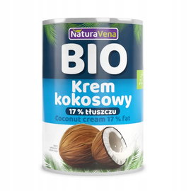 Krem Kokosowy 17 % Bio 400 Ml - Naturavena