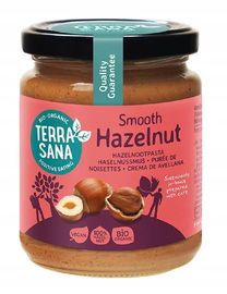 Krem Z Prażonych Orzechów Laskowych Bio 250 G - Terrasana